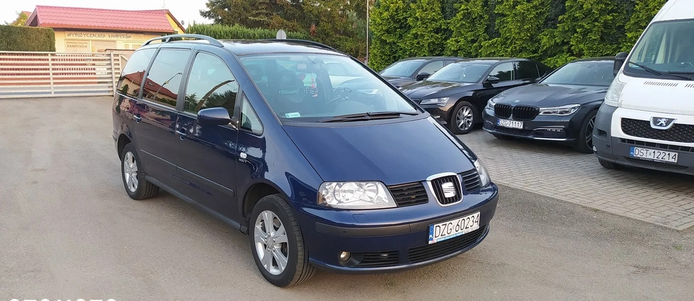 Seat Alhambra cena 19500 przebieg: 316000, rok produkcji 2008 z Pieńsk małe 529